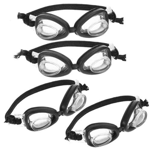 Toyvian 4 Stück Mini Puppen Schwimmbrillen Strapazierfähige DIY Brillen Accessoires Leicht Anzuziehen Puppenzubehör für Kreative Verkleidung und Fotoshooting Toyvian 4 Stück Mini Puppen Schwimmbrillen Strapazierfähige DIY Brillen Accessoires Leicht Anzuziehen Puppenzubehör für Kreative Verkleidung und Fotoshooting von Toyvian