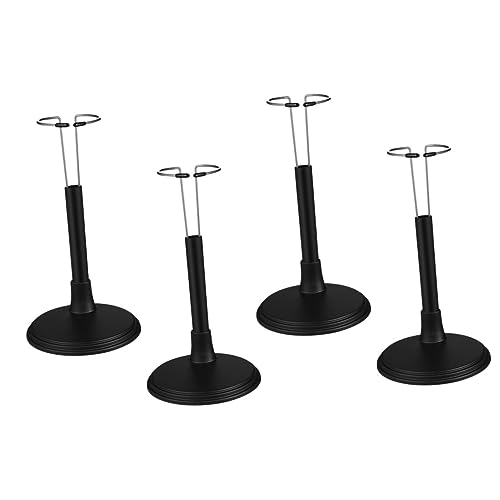 Toyvian 4 Stück Puppenständer Verstellbare Basis für Kleine Puppen Stabiler Figurenhalter für Kinderzimmer und Puppenhaus Dekoration Gefertigt Toyvian 4 Stück Puppenständer Verstellbare Basis für Kleine Puppen Stabiler Figurenhalter für Kinderzimmer und Puppenhaus Dekoration Gefertigt von Toyvian