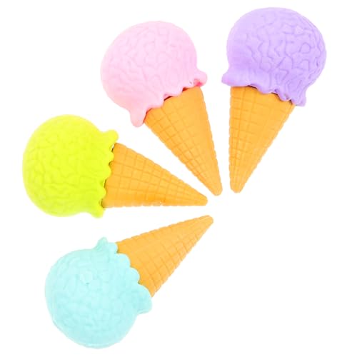 Toyvian 4 Stück Teiliges Eiscreme Radiergummi Niedliche Cartoon Radiergummis aus Sicherem Material Tragbar Sauber Radierend für Grundschüler Party Mitgebsel Toyvian 4 Stück Teiliges Eiscreme Radiergummi Niedliche Cartoon Radiergummis aus Sicherem Material Tragbar Sauber Radierend für Grundschüler Party Mitgebsel von Toyvian