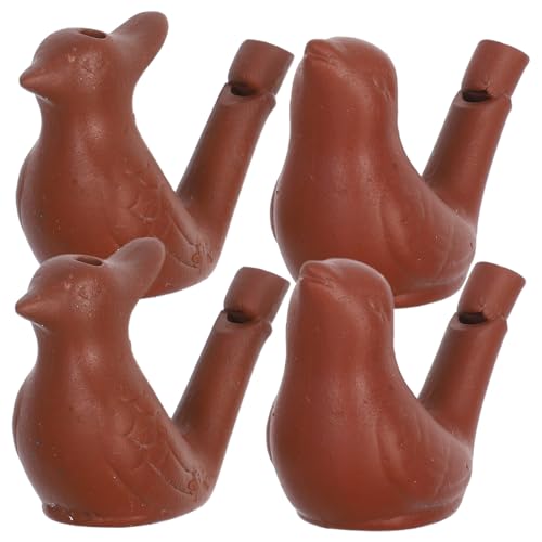 Toyvian 4 Stück Teiliges Keramik Vogelwasserpfeifen aus Kompakt und Tragbar mit Attraktivem Wassergeflügel Design Vielseitig für Outdoor Tiertraining und Spaß Geeignet Toyvian 4 Stück Teiliges Keramik Vogelwasserpfeifen aus Kompakt und Tragbar mit Attraktivem Wassergeflügel Design Vielseitig für Outdoor Tiertraining und Spaß Geeignet von Toyvian