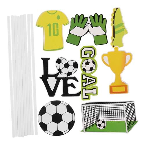 Toyvian 40 Stück Teiliges Fußball Cupcake Topper Fußball Muffin Deko mit Sport Motiven für Kindergeburtstag Babyparty und Fußballfans Einfache Handhabung Festliche Tortendekoration Toyvian 40 Stück Teiliges Fußball Cupcake Topper Fußball Muffin Deko mit Sport Motiven für Kindergeburtstag Babyparty und Fußballfans Einfache Handhabung Festliche Tortendekoration von Toyvian