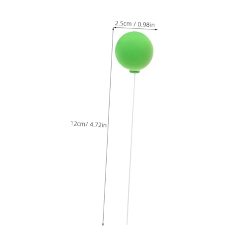 Toyvian 40 Stück Teiliges Mini Luftballon Tortendeko Tonkugeln Cake Picks Stabile Mini Cake Topper für Geburtstagstorten und Cupcake Dekoration Vielseitig Einsetzbar für Party und Fest Toyvian 40 Stück Teiliges Mini Luftballon Tortendeko Tonkugeln Cake Picks Stabile Mini Cake Topper für Geburtstagstorten und Cupcake Dekoration Vielseitig Einsetzbar für Party und Fest von Toyvian
