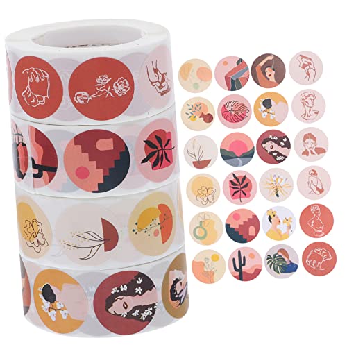 Toyvian 4rollen Klebefolie Mit Cartoon-stickern Kreative Aufkleber Für -Tagebuch Und Scrapbooking Aufkleber Gemischten Designs Für Dekoration Und Toyvian 4rollen Klebefolie Mit Cartoon-stickern Kreative Aufkleber Für -Tagebuch Und Scrapbooking Aufkleber Gemischten Designs Für Dekoration Und von Toyvian