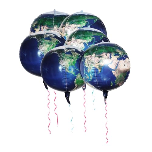 Toyvian 5 Stück -Ballon runder Planetenballon groß Party Platz bunt Erde deko Ballon zum Thema Planet Welt Ballons Kugelballons Planetenballons Planetenornament Aluminiumfolie Blau Toyvian 5 Stück -Ballon runder Planetenballon groß Party Platz bunt Erde deko Ballon zum Thema Planet Welt Ballons Kugelballons Planetenballons Planetenornament Aluminiumfolie Blau von Toyvian