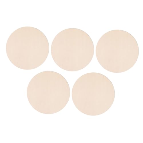 Toyvian 5 Stück Holzscheibenplatte unvollendete Kreise runde Ausschnitte Weihnachtswandtafel Holzkreise Holzornamente leere Holzscheiben unfertige Holzspäne Pappel Beige Toyvian 5 Stück Holzscheibenplatte unvollendete Kreise runde Ausschnitte Weihnachtswandtafel Holzkreise Holzornamente leere Holzscheiben unfertige Holzspäne Pappel Beige von Toyvian