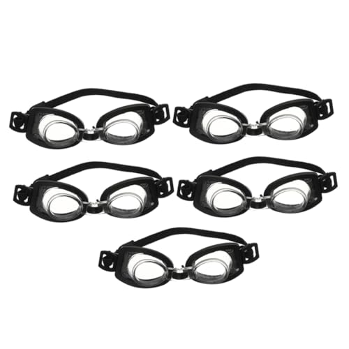 Toyvian 5 Stück Mini Schwimm Brille Minibrille Für Puppe Mini-Puppen-Brille Puppe Brille Zubehör Für Puppenkostüme Mini-Brille Zum Anziehen Der Puppe Plastik Black Toyvian 5 Stück Mini Schwimm Brille Minibrille Für Puppe Mini-Puppen-Brille Puppe Brille Zubehör Für Puppenkostüme Mini-Brille Zum Anziehen Der Puppe Plastik Black von Toyvian