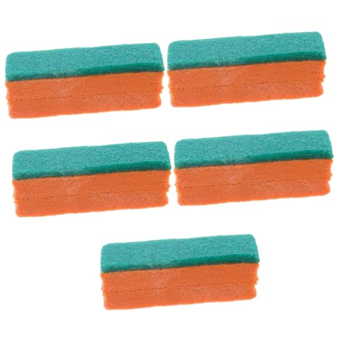 Toyvian 5 Stück Skateboard Grip Tape Reiniger Multifunktionaler Radiergummi für Skateboards Tennisschläger und Schuhsohlen Tragbar und Langlebig Grün Orange von Toyvian