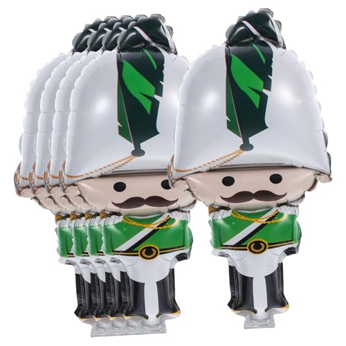 Toyvian 5 Stück Teiliges Aufblasbare Aluminiumfolie Luftballons Nutcracker Soldat Weihnachtsdeko Süße Weihnachtsballons für Partys Fotorequisite Robust Vielseitig Toyvian 5 Stück Teiliges Aufblasbare Aluminiumfolie Luftballons Nutcracker Soldat Weihnachtsdeko Süße Weihnachtsballons für Partys Fotorequisite Robust Vielseitig von Toyvian