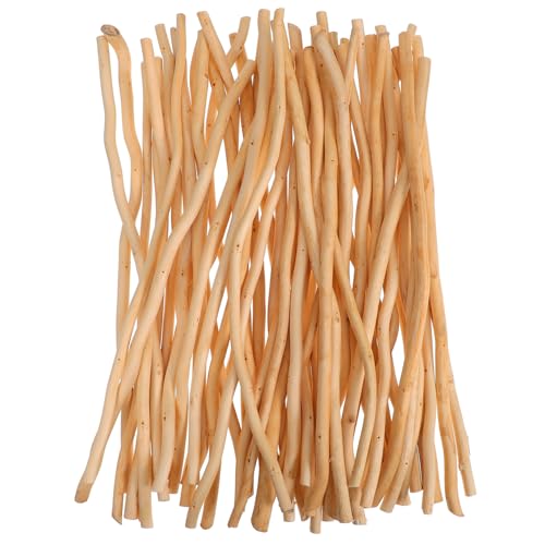 Toyvian 50 Stück Natürliche Holzstäbchen Robuste DIY Holzstäbe für Basteln Handwerk Wanddeko Modellbau und Holzprojekte für Makramee Deko Äste Landhausstil Toyvian 50 Stück Natürliche Holzstäbchen Robuste DIY Holzstäbe für Basteln Handwerk Wanddeko Modellbau und Holzprojekte für Makramee Deko Äste Landhausstil von Toyvian