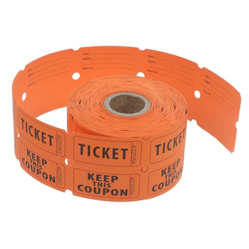 Toyvian 500Stücke Tombola Tickets Fortlaufend Nummeriert für Veranstaltungen Partys und Spendenaktionen Vielseitig Einsetzbar für Gästeinformationen Toyvian 500Stücke Tombola Tickets Fortlaufend Nummeriert für Veranstaltungen Partys und Spendenaktionen Vielseitig Einsetzbar für Gästeinformationen von Toyvian