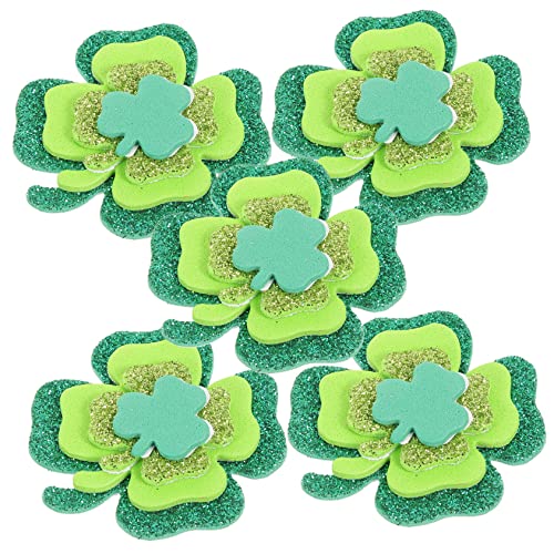 Toyvian 500stücke Selbstklebende Glitzer-Kleeblatt-Aufkleber Für Patrick's Day Dekorative Schaumstoff-Sticker Leuchtendem Für DIY-Dekoration Und Bastelprojekte Toyvian 500stücke Selbstklebende Glitzer-Kleeblatt-Aufkleber Für Patrick's Day Dekorative Schaumstoff-Sticker Leuchtendem Für DIY-Dekoration Und Bastelprojekte von Toyvian