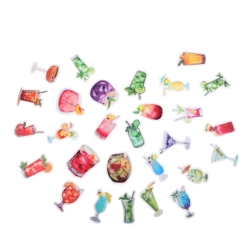 Toyvian 50stücke Cocktail Aufkleber Für DIY Kreative Gläser Flaschen Dekoration Lustige Wasserbecher Sticker Für Scrapbooking Partys Designs Frischen Mustern Toyvian 50stücke Cocktail Aufkleber Für DIY Kreative Gläser Flaschen Dekoration Lustige Wasserbecher Sticker Für Scrapbooking Partys Designs Frischen Mustern von Toyvian