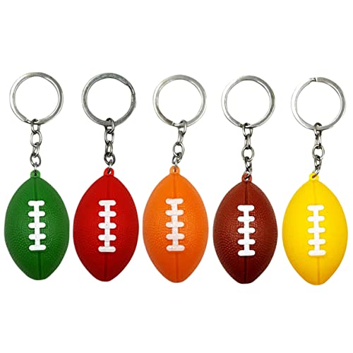 Toyvian 5st Fußball Schlüsselanhänger Rugby-schlüsselanhänger Rugby-party-gefälligkeiten Fußballzubehör Fußball-aufkleber Taschen-rugby-anhänger Souvenir Für Sportfans Legierung Toyvian 5st Fußball Schlüsselanhänger Rugby-schlüsselanhänger Rugby-party-gefälligkeiten Fußballzubehör Fußball-aufkleber Taschen-rugby-anhänger Souvenir Für Sportfans Legierung von Toyvian
