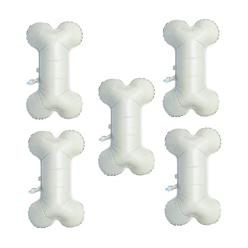 Toyvian 5st Knochenförmige Luftballons Partybedarf Für Hunde Aus Aluminiumfolie - Mottoparty Hund Knochen Ballon Für Welpenpartys Können Pawty Groß Baron Baby von Toyvian