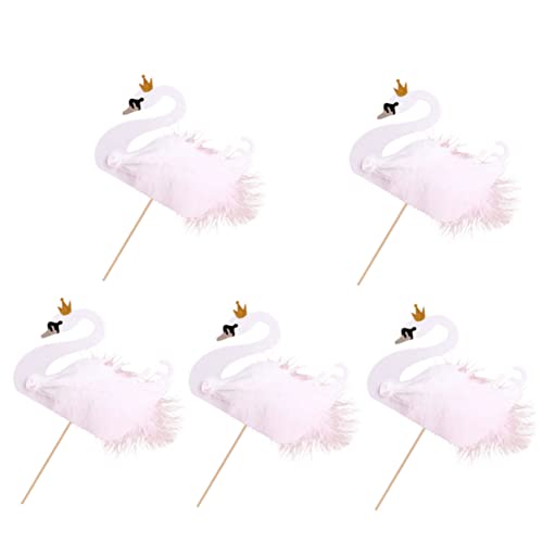 Toyvian 5st Kucheneinsatz Schwanenkuchendekorationen Schwanen-kuchenaufsatz Cocktailkarten Cupcake-topper-sticks Hochzeits-cupcake-topper Futterschwanpicks Papier Zahnstocher Feder Baby Toyvian 5st Kucheneinsatz Schwanenkuchendekorationen Schwanen-kuchenaufsatz Cocktailkarten Cupcake-topper-sticks Hochzeits-cupcake-topper Futterschwanpicks Papier Zahnstocher Feder Baby von Toyvian