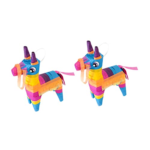 Toyvian Kinderspielzeug 6 Stk Piñata Miniatur-pinata Massen Mexiko Süßigkeiten Massengeschenke Für Erwachsene Mexikanische Dekorationen Partyspielzeug Bankett Sommer Partybedarf Papier von Toyvian