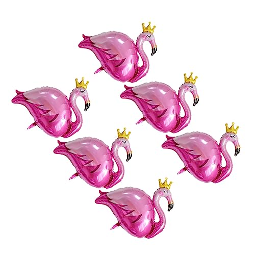 Toyvian 6 Stück Flamingo-Ballon Luau-Ballons Flamingo-Heliumballons Flamingo-Party Luau-Partyballons für hawaii party dekoration raumdeko Feier Ballon Ballons Aluminiumfolie Rosa Toyvian 6 Stück Flamingo-Ballon Luau-Ballons Flamingo-Heliumballons Flamingo-Party Luau-Partyballons für hawaii party dekoration raumdeko Feier Ballon Ballons Aluminiumfolie Rosa von Toyvian