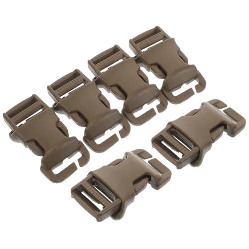 Toyvian 6 Stück Rucksackschnalle tägliche Riemenschnallen multifunktionaler Schnallenhalteclip Wandergürtelschnallen Schnallen für Wandergurte wilde Vorräte Plastik Khaki Toyvian 6 Stück Rucksackschnalle tägliche Riemenschnallen multifunktionaler Schnallenhalteclip Wandergürtelschnallen Schnallen für Wandergurte wilde Vorräte Plastik Khaki von Toyvian
