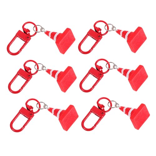 Toyvian 6 Stück Straßenkegel-anhänger Leitkegel Ornament Verkehrskegel-schlüsselanhänger Ampel-schlüsselanhänger Kleiner Verkehrskegel Verkehrskegel- Mini -schlüsselbund Metall Toyvian 6 Stück Straßenkegel-anhänger Leitkegel Ornament Verkehrskegel-schlüsselanhänger Ampel-schlüsselanhänger Kleiner Verkehrskegel Verkehrskegel- Mini -schlüsselbund Metall von Toyvian