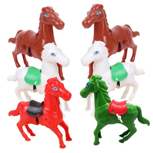 Toyvian 6 Stück Teiliges Aufziehpferd Spielzeugset Kreative Wind Up Spielzeuge für Bunte Party Mitgebsel Wiederverwendbar Batteriefrei Geschenkidee für Geburtstag und Zufällige Farbe Toyvian 6 Stück Teiliges Aufziehpferd Spielzeugset Kreative Wind Up Spielzeuge für Bunte Party Mitgebsel Wiederverwendbar Batteriefrei Geschenkidee für Geburtstag und Zufällige Farbe von Toyvian