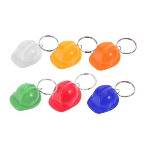 Toyvian 6 Teiliger Mini Bauarbeiter Hut Schlüsselanhänger Für Veranstaltungen Für Party Geschenksets Für Miniatur Arbeiter Puppenhüte Und Coole Schlüsselanhänger Für Männer Toyvian 6 Teiliger Mini Bauarbeiter Hut Schlüsselanhänger Für Veranstaltungen Für Party Geschenksets Für Miniatur Arbeiter Puppenhüte Und Coole Schlüsselanhänger Für Männer von Toyvian