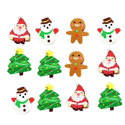 Toyvian 60 Stück Weihnachtsradiergummis Santa aus Umweltfreundlichem Gummi Bunte Weihnachtsgeschenke für Schulbedarf Geschenkideen für Jungen und Mädchen Toyvian 60 Stück Weihnachtsradiergummis Santa aus Umweltfreundlichem Gummi Bunte Weihnachtsgeschenke für Schulbedarf Geschenkideen für Jungen und Mädchen von Toyvian