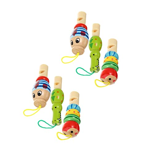 Toyvian 6St Tier kleine Pfeife animal toys tier Tierische für Kinderfreundliche Tierornamente Pfeifenspielzeug aus Holz tierische Holzpfeife hölzern Toyvian 6St Tier kleine Pfeife animal toys tier Tierische für Kinderfreundliche Tierornamente Pfeifenspielzeug aus Holz tierische Holzpfeife hölzern von Toyvian