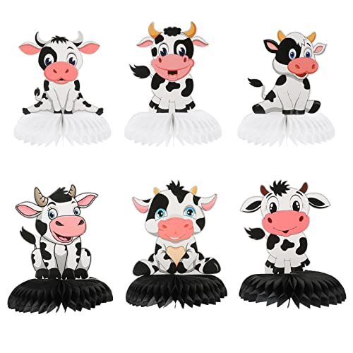 Toyvian 6pcs Kuh Muster Waben Dekore Bauernhof Tier Tisch Mittelstücke Kinder Geburtstag Party Desktop Mittelstücke Toyvian 6pcs Kuh Muster Waben Dekore Bauernhof Tier Tisch Mittelstücke Kinder Geburtstag Party Desktop Mittelstücke von Toyvian