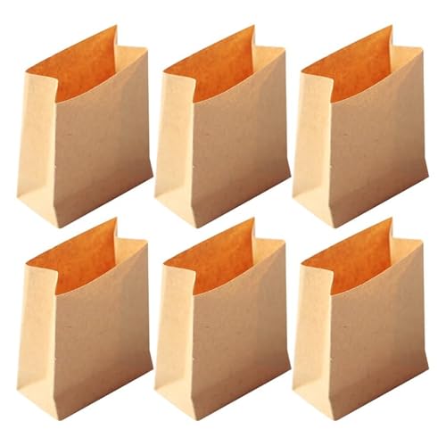 Toyvian 6pcs Puppenhaus Papiertüte Miniatur Puppenhaus Zubehör Make It Mini Essen Puppenhaus Dekoration Mini Puppenhaus Figuren Puppenhaus Fisher Puppenhaus Puppe Nähen Khaki Toyvian 6pcs Puppenhaus Papiertüte Miniatur Puppenhaus Zubehör Make It Mini Essen Puppenhaus Dekoration Mini Puppenhaus Figuren Puppenhaus Fisher Puppenhaus Puppe Nähen Khaki von Toyvian