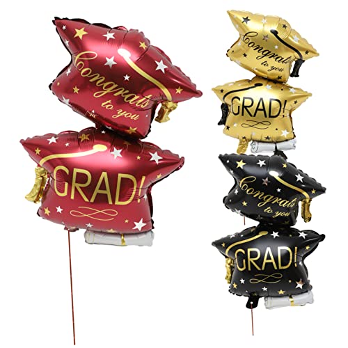 Toyvian Einzigartige Abschlussfeier-luftballons – Zahlen Aus Aluminiumfolie Für Die Schulabschlussfeier von Toyvian