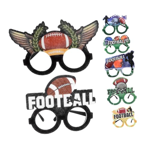 Toyvian 7 Stück Rugby-Brille plastiktisch plastikenten sport glasses sportbrillen festables Gläser Fußball Rave-Brille Kostümzubehör lustige Partybrille Brillenkostüm Partyzubehör gefühlt Toyvian 7 Stück Rugby-Brille plastiktisch plastikenten sport glasses sportbrillen festables Gläser Fußball Rave-Brille Kostümzubehör lustige Partybrille Brillenkostüm Partyzubehör gefühlt von Toyvian