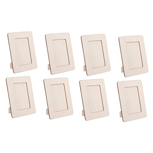 Toyvian 8 Stk Fotorahmen Aus Holz Selber Machen Leeres Holzfoto Rahmen Für Kunstprojekte Diy Holzmalerei Handwerk Unvollendeter Bilderrahmen Aus Holz Diy Bilderrahmen Bemalen Hölzern Kind Toyvian 8 Stk Fotorahmen Aus Holz Selber Machen Leeres Holzfoto Rahmen Für Kunstprojekte Diy Holzmalerei Handwerk Unvollendeter Bilderrahmen Aus Holz Diy Bilderrahmen Bemalen Hölzern Kind von Toyvian