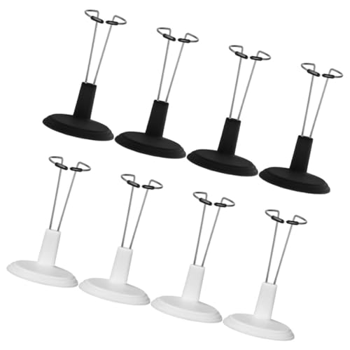 Toyvian 8 Stück Stützrahmen Für Puppen Nach Puppenhalter-Organizer Puppenständer Stützständer Für Puppen Puppenhalter Steht Puppenhalterungen Actionfigurenständer PVC von Toyvian