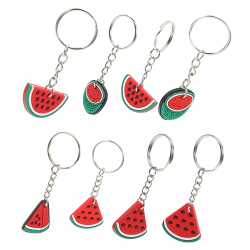 Toyvian 8 Stück Teiliges Wassermelonen PVC Schlüsselanhänger mit Fruchtigem Design Kreative Party dekoration Verschiedene Motive als Geschenk und Accessoire Toyvian 8 Stück Teiliges Wassermelonen PVC Schlüsselanhänger mit Fruchtigem Design Kreative Party dekoration Verschiedene Motive als Geschenk und Accessoire von Toyvian