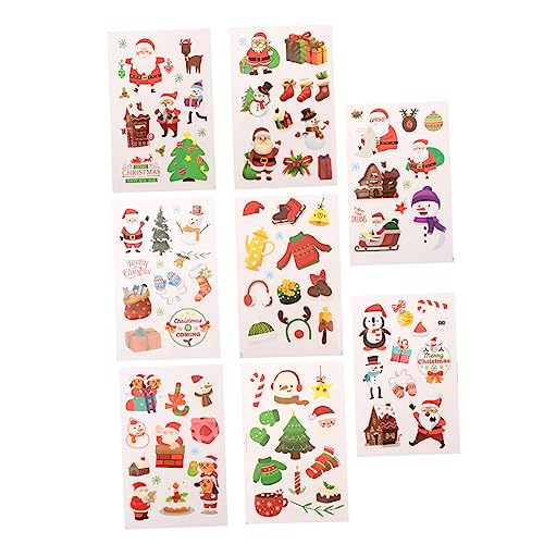 Toyvian 80stücke Teiliges Weihnachtsaufkleber Für Scrapbooking Bunte Sticker Mit Weihnachtsmotiven Für Kreative Dekoration Und Bastelprojekte Für Toyvian 80stücke Teiliges Weihnachtsaufkleber Für Scrapbooking Bunte Sticker Mit Weihnachtsmotiven Für Kreative Dekoration Und Bastelprojekte Für von Toyvian