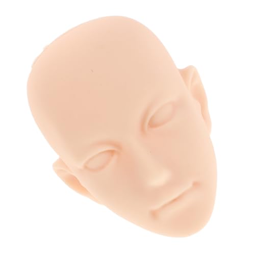 Toyvian Anziehpuppenkopf Babypuppenköpfe Schaufensterpuppenkopf Puppenteile Puppenköpfe Zum Basteln Schminken Übungskopf Puppenherstellungszubehör Mini Zubehör Für Puppen von Toyvian