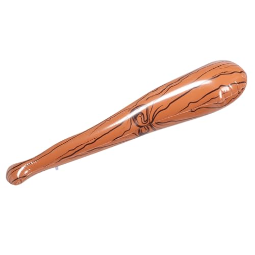 Toyvian Aufblasbarer Baseballschläger aus Tragbares Fledermaus für Sport und Party Events Wiederverwendbar mit Holzmaserungsdesign Sicher und Langlebig Toyvian Aufblasbarer Baseballschläger aus Tragbares Fledermaus für Sport und Party Events Wiederverwendbar mit Holzmaserungsdesign Sicher und Langlebig von Toyvian