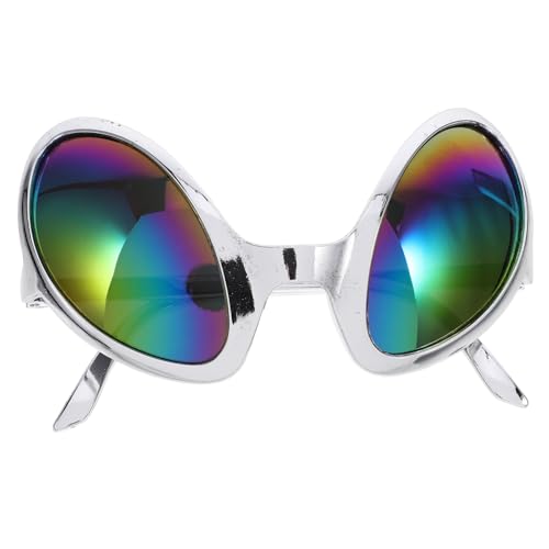 Toyvian Außerirdische Brille Karikatur Party Blau Rahmen Futuristisch Augen Szene Für Rave-brille Zubehör Kind Bunt Spaß Lustig Platz Led Ausländer Geformt Transparent Gläser Pp Silver Toyvian Außerirdische Brille Karikatur Party Blau Rahmen Futuristisch Augen Szene Für Rave-brille Zubehör Kind Bunt Spaß Lustig Platz Led Ausländer Geformt Transparent Gläser Pp Silver von Toyvian