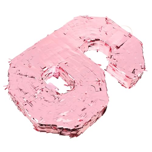 Toyvian Pinata mit Zuckertüte Gefüllt Farbenfrohe Deko Partyspiel für Kindergeburtstag zum Befüllen mit Süßigkeiten und Rosa Goldene Geburtstagsdeko Toyvian Pinata mit Zuckertüte Gefüllt Farbenfrohe Deko Partyspiel für Kindergeburtstag zum Befüllen mit Süßigkeiten und Rosa Goldene Geburtstagsdeko von Toyvian