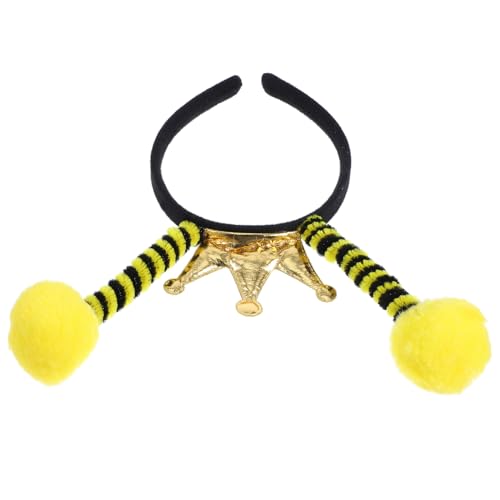 Toyvian Bienenkostüm Haarreif Damen Bee Antenne Kopfschmuck für Party Karneval Bühnenauftritte Amusement Park Cosplay Zubehör von Toyvian