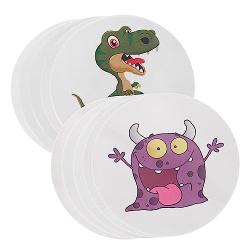 Toyvian Farbwechselnde Töpfchen Aufkleber für Jungen Wiederverwendbare Cartoon Sticker für Töpfchentraining Interaktive Zielaufkleber für Kleinkinder von Toyvian