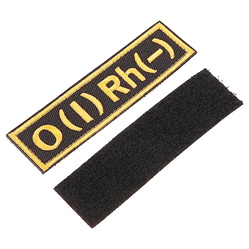 Toyvian Gestickte Blutdichtung vom Typ Blut Etikett Stickerei Zubehör Abzeichen Patch einheitliches Blutgruppenpflaster o Blutgruppenpflaster Flicken für Kleidung Polyester Toyvian Gestickte Blutdichtung vom Typ Blut Etikett Stickerei Zubehör Abzeichen Patch einheitliches Blutgruppenpflaster o Blutgruppenpflaster Flicken für Kleidung Polyester von Toyvian