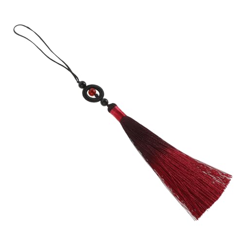 Toyvian Glücksbringer Aus China Chinesische Runde Handfächer Chinesische Reichtumszauber Lesezeichenquaste Aus Metall Organizer Zum Aufhängen Von Schmuck Rot Polyester Toyvian Glücksbringer Aus China Chinesische Runde Handfächer Chinesische Reichtumszauber Lesezeichenquaste Aus Metall Organizer Zum Aufhängen Von Schmuck Rot Polyester von Toyvian