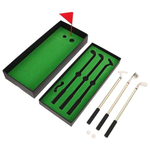Toyvian Golf Kugelschreiber Set Mini Golfclub Stifte mit Flagge und Ball Kreatives Schreibtisch Zubehör für Golfer Glattes Schreiben Praktisch für Büro Team Building und Toyvian Golf Kugelschreiber Set Mini Golfclub Stifte mit Flagge und Ball Kreatives Schreibtisch Zubehör für Golfer Glattes Schreiben Praktisch für Büro Team Building und von Toyvian