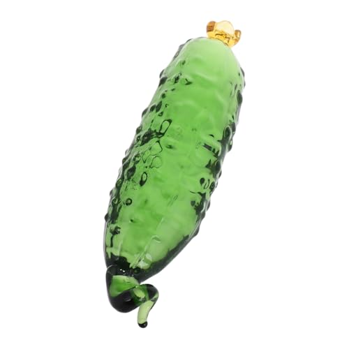 Toyvian Gurkenstatue Aus Glas Christbaumschmuck Kompaktes Dekostück Für Den Schreibtisch Toyvian Gurkenstatue Aus Glas Christbaumschmuck Kompaktes Dekostück Für Den Schreibtisch von Toyvian