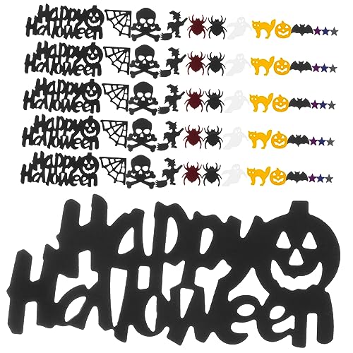 Toyvian Halloween Konfetti Buntes Tischdekor mit Kürbis Schädel Geist und Fledermaus Dekorative Streudeko für Halloween Party Vielseitig Einsetzbar als Party und Tischstreu Toyvian Halloween Konfetti Buntes Tischdekor mit Kürbis Schädel Geist und Fledermaus Dekorative Streudeko für Halloween Party Vielseitig Einsetzbar als Party und Tischstreu von Toyvian