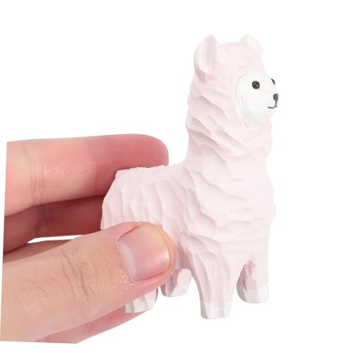 Toyvian Handgefertigtes Holz Alpaka Deko Ornament Kreative Kleine Holzfigur für Tisch DIY Holzdeko Basteln Einzigartige Alpaka Statue Geschenk für Freunde Toyvian Handgefertigtes Holz Alpaka Deko Ornament Kreative Kleine Holzfigur für Tisch DIY Holzdeko Basteln Einzigartige Alpaka Statue Geschenk für Freunde von Toyvian