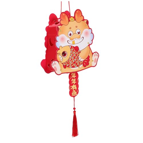 Toyvian Handheld Dragon Lantern DIY Leuchtende Chinesische Laterne mit Drachenmotiv Festival Dekoration für Neujahr Bastelmaterial für Persönliche Gestaltung Symbol für Glück und Wohlstand Toyvian Handheld Dragon Lantern DIY Leuchtende Chinesische Laterne mit Drachenmotiv Festival Dekoration für Neujahr Bastelmaterial für Persönliche Gestaltung Symbol für Glück und Wohlstand von Toyvian