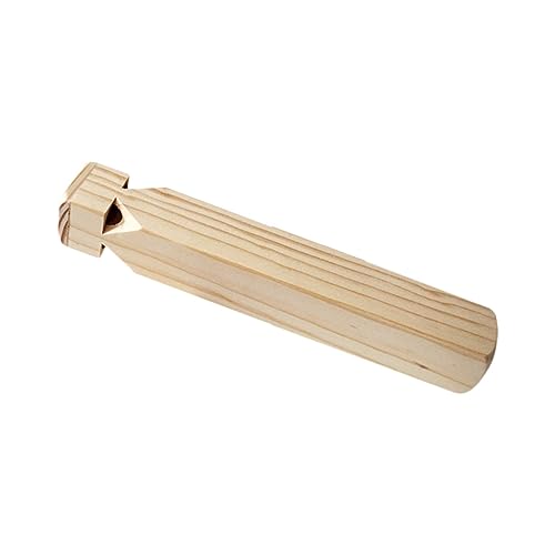 Toyvian Holz Zugpfeife für DIY Pfeife aus Holz Erzeugt Echten Zugklang Fördert die Kreativität und für Jungen von Toyvian