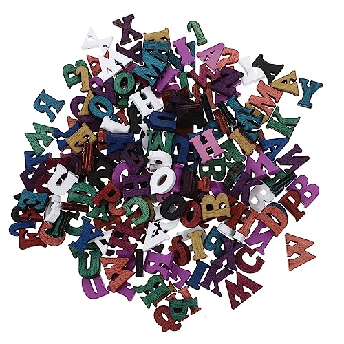 Toyvian Holzbuchstaben-Dekorationen 200 Stück Holzbuchstaben Basteln Raumdekoration Wanddekoration Toyvian Holzbuchstaben-Dekorationen 200 Stück Holzbuchstaben Basteln Raumdekoration Wanddekoration von Toyvian